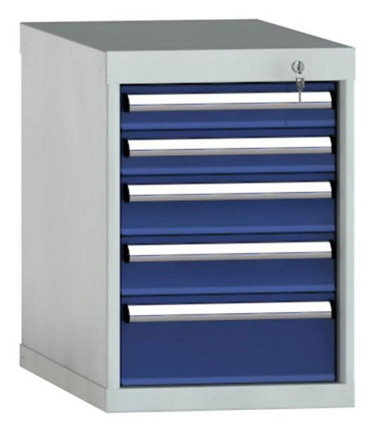 Armoire à tiroirs KLW 600 x 419 x 750 mm H x L x P, dimensions d'installation : 500 mm, division : 18x36 unités, SDB0600-05EP-001