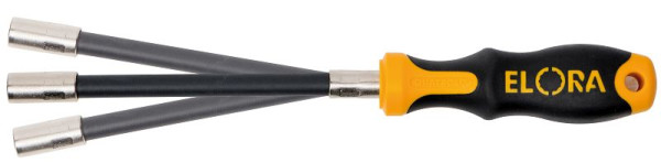 Clé à douille hexagonale ELORA, flexible, 213, taille: 8 mm, 0213020080000