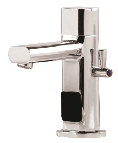 Mitigeur à capteur monotrou Locher avec fonctionnement sur batterie 6V, 128017