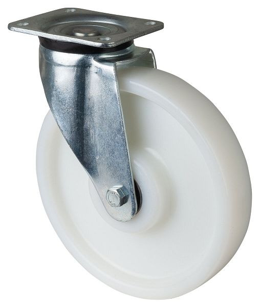 Roulette robuste BS Wheels, largeur de roue 60 mm, Ø roue 250 mm, capacité de charge 1400 kg, bande de roulement/corps de roue en plastique, roulements à billes, L600.B15.250