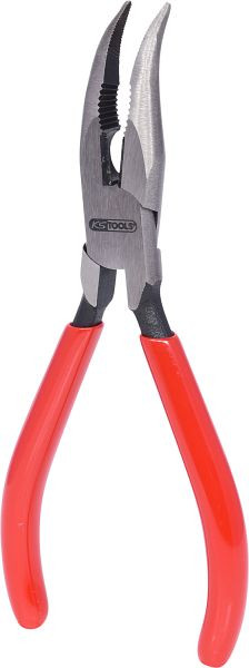 KS Tools pince à bec effilé, courbée, 165 mm, 115.1318