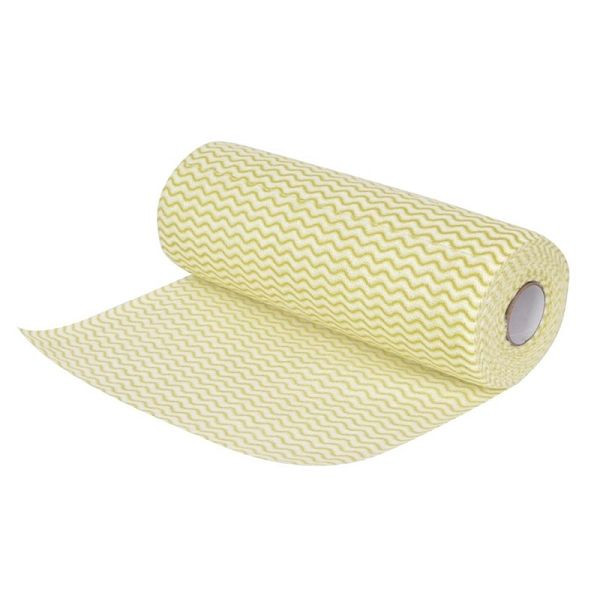 Chiffons non tissés Jantex jaune - 100 pièces, CS808