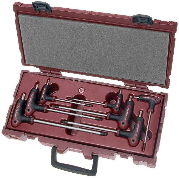 Coffret de tournevis à poignée en T Kraftwerk Completo Torx® 7 pièces, 4900-26K