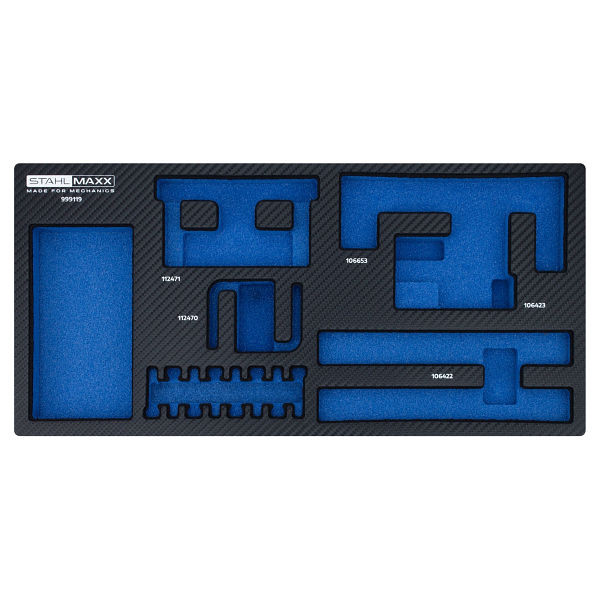 Insert en mousse Stahlmaxx 1/3 comme Mercedes, XXL-999119S