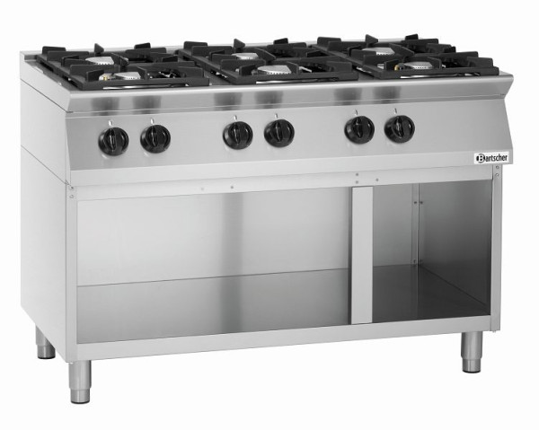 Cuisinière à gaz Bartscher, MFGO 7060, base ouverte, 1582101
