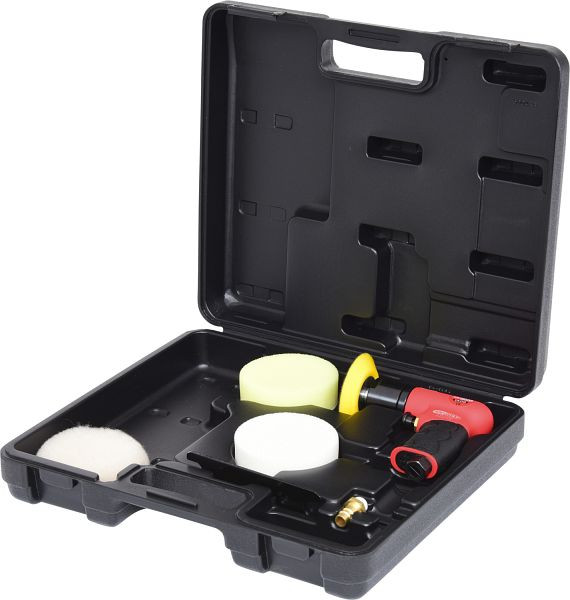 KS Tools Kit de mini polisseuses à air comprimé 1/4", 5 pièces, 515.5120
