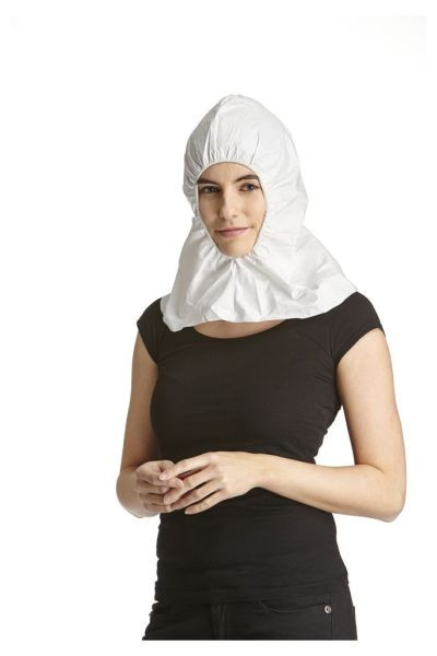 Cagoule ProSafe 2, élastique visage et cou, antistatique, blanc, UE : 100 pièces, PS2KAP