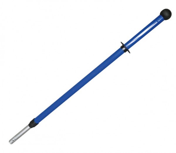 Poignée télescopique en aluminium De Witte 2 x 0,80 m avec boule, 481.100.800