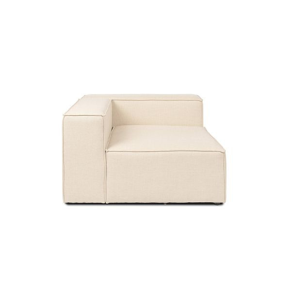 HOME DELUXE Canapé modulable VERONA Canapé d'angle gauche - beige, 49379