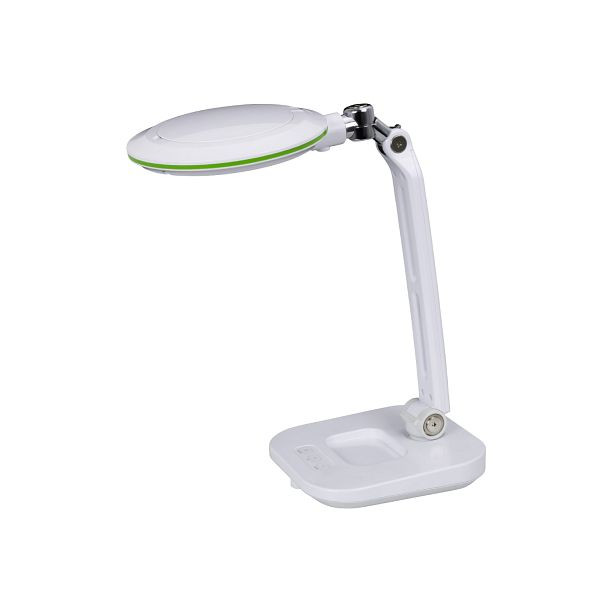 Lampe loupe de table Lumeno Lambda S avec 3 dpt, gradable en continu, UE : 12 pièces, LAS3GN