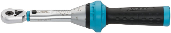 Clé dynamométrique Hazet, Nm min-max : 2,5 - 25 Nm, tolérance : 3 %, six pans creux 6,3 (1/4 pouce), 5108B-3CT