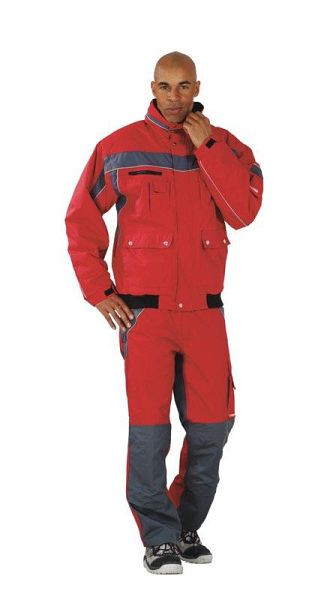 Blouson d'hiver Planam Plaline, rouge/ardoise, taille XL, 2597056