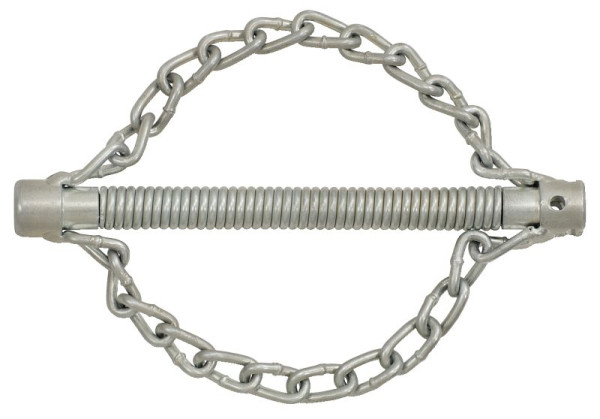 Tête de lance-chaîne KS Tools avec chaîne lisse, 2 chaînes diamètre 30mm, 16mm, 900.2185
