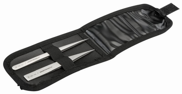 Jeu de pincettes Bahco, 2 pièces, pointes fines, 9858