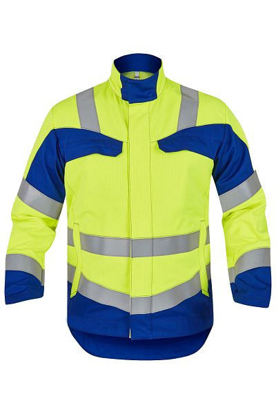 Veste ROFA 2380, taille 50, couleur 235-jaune lumineux-bleu grain, 4552380-235-50
