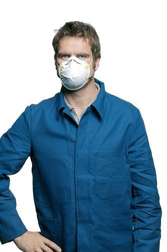 Masque respiratoire 3M classic 8710E, niveau de protection FFP 1, UE : 20 pièces, 149-200