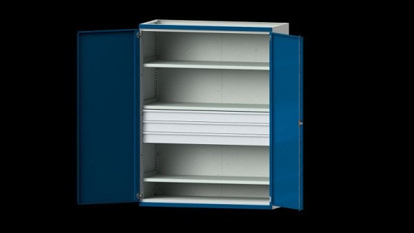Etablis ANKE, armoire pour charges lourdes, modèle 303, 1485 x 690 x 1950 mm, RAL 7035/5010, 621.083