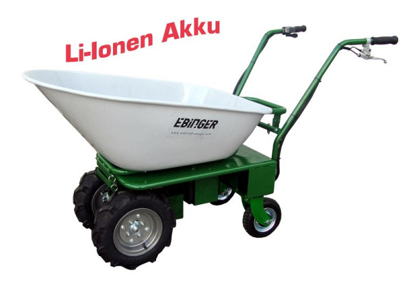 Brouette Ebinger DONKEY PLUS Lithium, capacité de charge 170kg, 76400