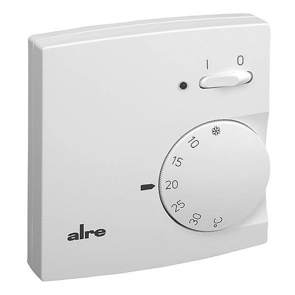Thermostat d'ambiance Vitramo mécanique, en saillie, 78x82x27mm, VTA