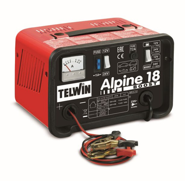 Chargeur de batterie Telwin ALPINE 30 BOOST, 230V 12-24V, 807547