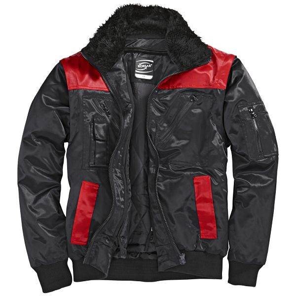 Korsar "3 en 1" Pilot Jacket Take-Off noir-rouge, taille: M, 3371084798
