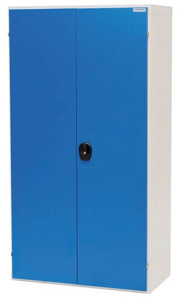 Armoire à portes battantes CNC Bedrunka+Hirth avec portes en tôle pleine R 36-16, boîtier vide avec portes battantes, dimensions en mm (LxPxH) : 980 x 500 x 1838, 04.118