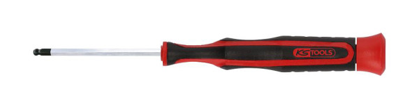 KS Tools Tournevis mécanique de précision ESD pour vis à six pans creux - avec tête sphérique, 1,3 mm, 500.7779