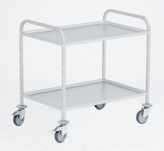 Chariot de service Gmöhling G®-SERV E 9502 / 2 A, aluminium, 223950202