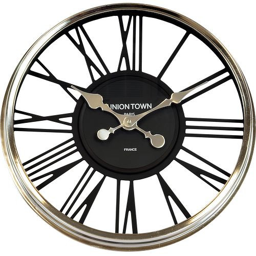 Horloge murale à quartz Technoline, métal, dimensions : Ø 44 cm, 775605