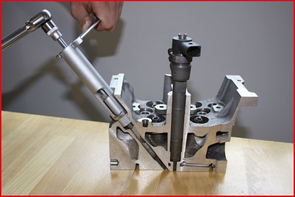 KS Tools Extracteur de bougie de préchauffage 3/8" pour moteurs CDI, 190mm, 152.1080