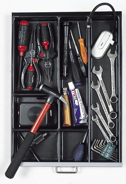 Bisley MultiDrawer™ insert de papeterie A3 pour tiroirs A3, plastique, PIT450P1800