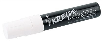 Marqueur craie Contacto 5-15 mm, blanc, 7703/150