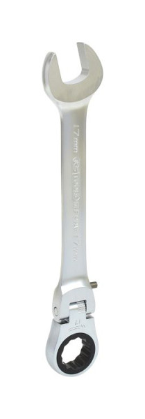 KS Tools GEARplus clé mixte à cliquet articulée, verrouillable, 17 mm, 503.4817