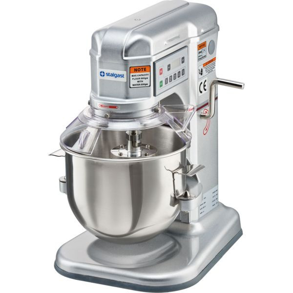 Mélangeur planétaire Stalgast, contrôle automatique, 7 litres, 0,6 kW, BK0404070