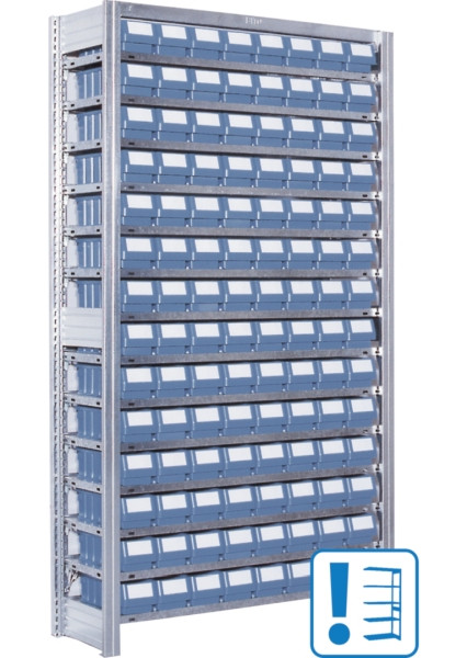 BITO rack conteneur avec 112RK 1849x1008x324 add-on galvanisé sur place FP, 53034