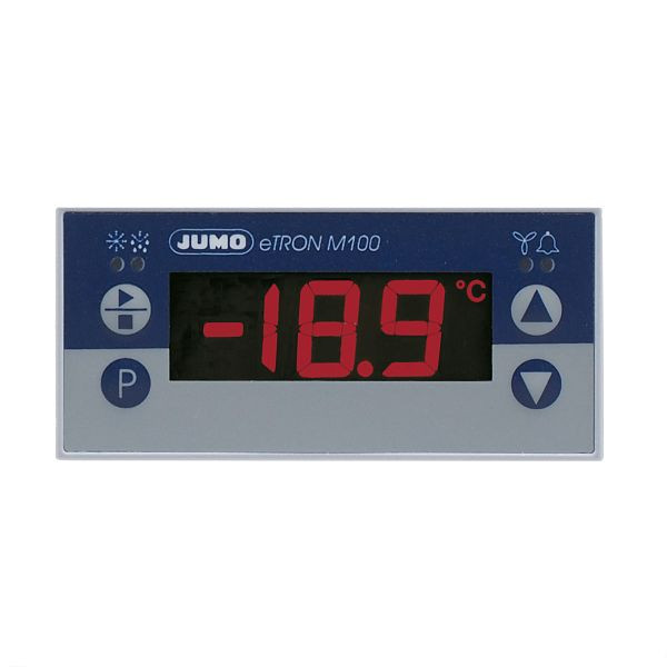 Régulateur électronique de réfrigération JUMO, 2 entrées de mesure et 3 relais, 00483007