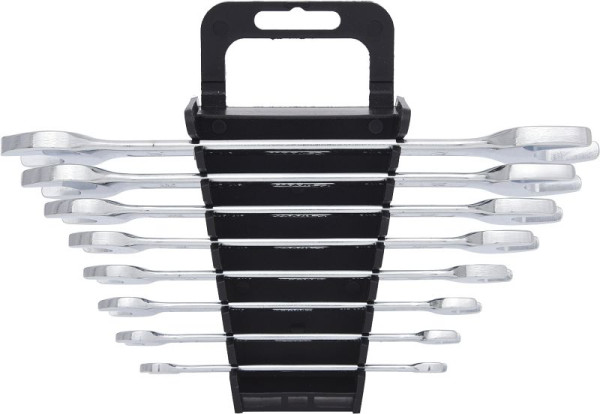 Jeu de clés à fourche double KS Tools, 8 pièces, 6x7-20x22mm, 517.0148