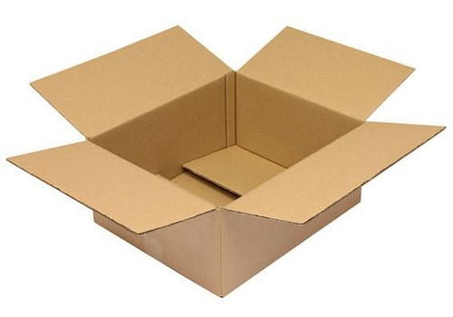 Boîte pliante en carton ondulé TransPak à 2 parois, dimensions intérieures 420 x 350 x 180 mm, qualité 2.30BC, paquet : 20 pièces, 299349
