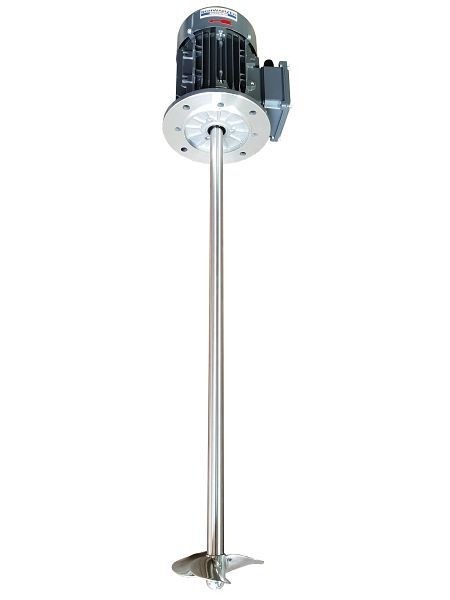 Schwarzer Rührtechnik Schnellmischer/ Propellerrührwerk für wasserähnliche Medien bis 600m/Pas, 0,37KW, 1380UPM, für FD-A 400 Liter, SRT0-37-1500-FD-A400+M