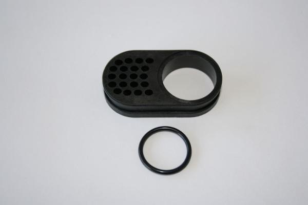Couvercle d'échappement ELMAG + joint torique (N° 20+21) pour clé à chocs DL EPS 103, 9403007