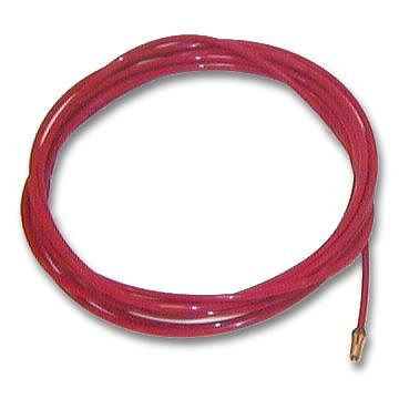 ELMAG âme PTFE 4 m 'rouge' pour fil à souder aluminium, acier inoxydable et Mig Ø 0,8 -1,2 mm, 59658
