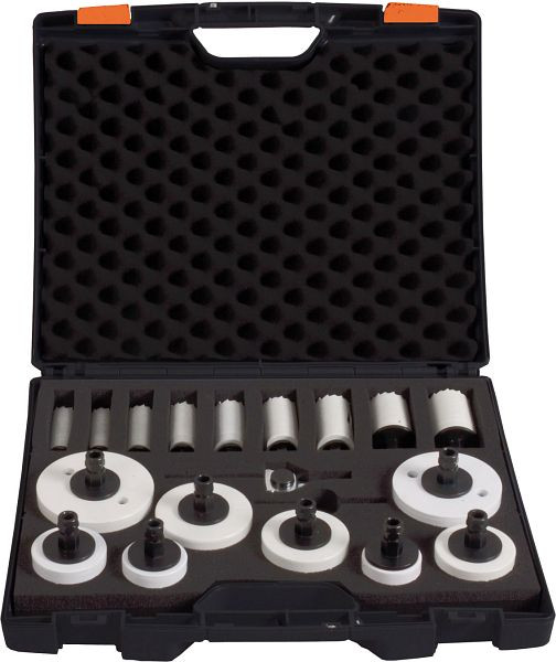 Valise de scie cloche Projahn BiMetall "Universal" 18 pièces, 68913