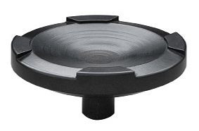 Couvercle support TDL en forme de casserole 115x20 mm, mandrin Ø 21,5 mm, 02011