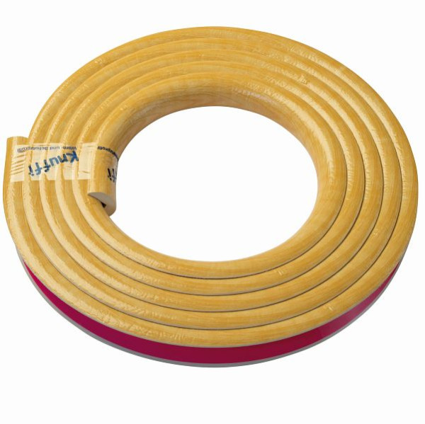 Protection d'angle Knuffi, profil d'avertissement et de protection type A, naturel, 5 mètres, PA-100583