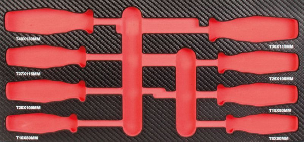 Insert Projahn vide pour 8 tournevis TORX® internes, 5999-062E