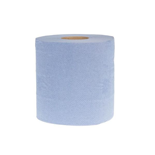 Rouleaux d'essuie-mains Jantex pour déroulement intérieur bleu 2 plis, UE: 6 pièces, DL921