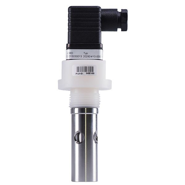 Sonde de conductivité conductrice JUMO à 2 électrodes, 0,05 à 10 uS/cm, 0,1 à 20 MOhm/cm, longueur d'installation : 76 mm, avec insert de mesure Pt100, 00300079