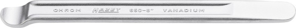 Pneu Hazet et levier de montage, pour motos, profil en double T pour une grande stabilité, surface : chromée, 650-8
