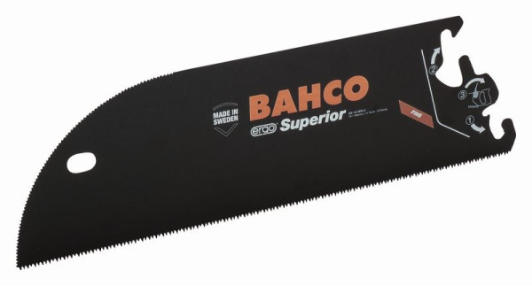 Lame de scie supérieure Bahco, scie à placage, 350 mm, 11/12 dents par pouce, EX-14-VEN-C