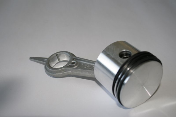 Bielle ELMAG, avec pistons et segments pour WERKER/BOY 315 'D4' (Kit 901), 9100098
